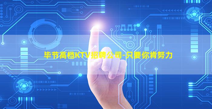 毕节高档KTV招聘公司-只要你肯努力